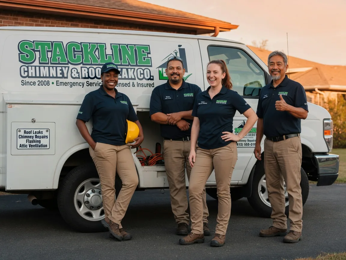 Chimney flashing repair company in Pittsville, WI